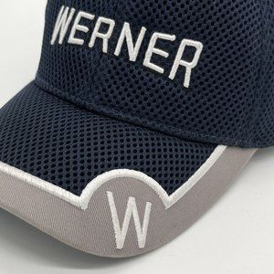 Werner Embroidered Hat/cap, 06/15, adjustable hook and loop back